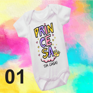 Body Bebê Personalizado Poliester     